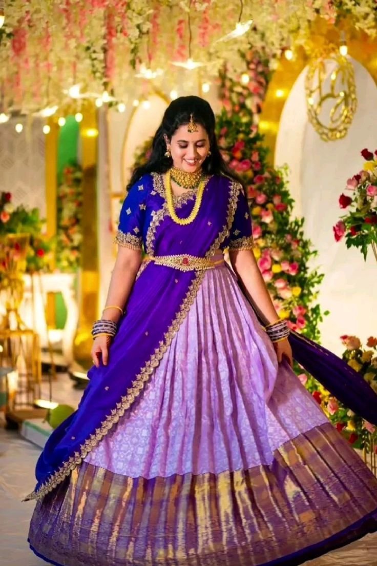 Designer Half Saree Collection